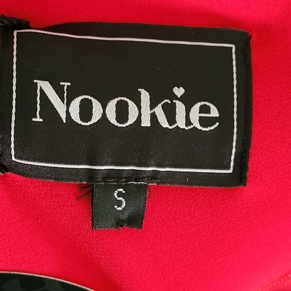 Nookie Madonna Midi Dress Red NWT Small - Picture 11 of 11